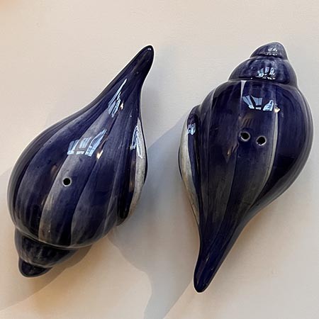 Blue Shell Salt & Pepper