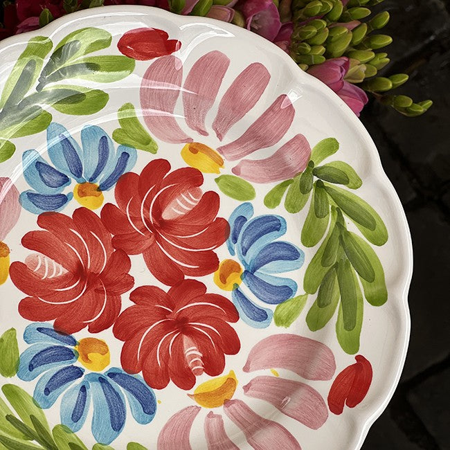Assiette Campo 20 cm Rouge