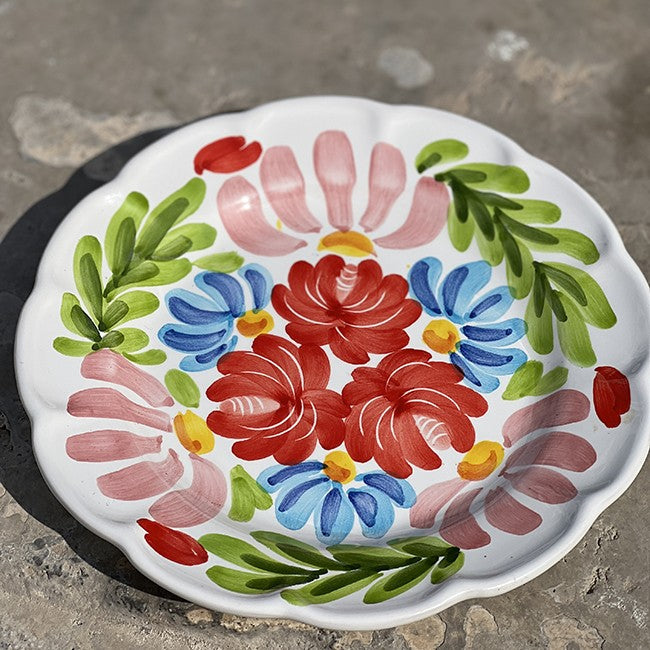 Assiette Campo 20 cm Rouge