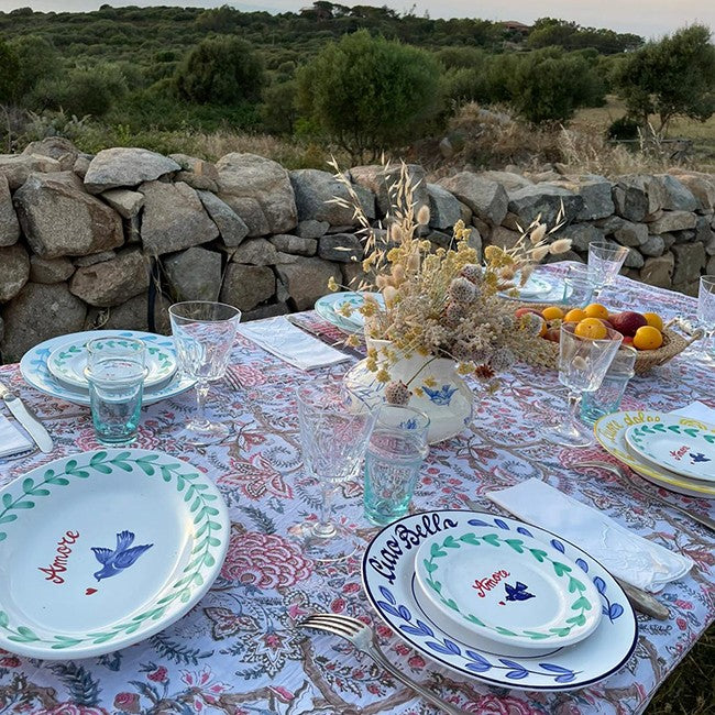 Plat Ovale Lorafolk 30 cm Amore