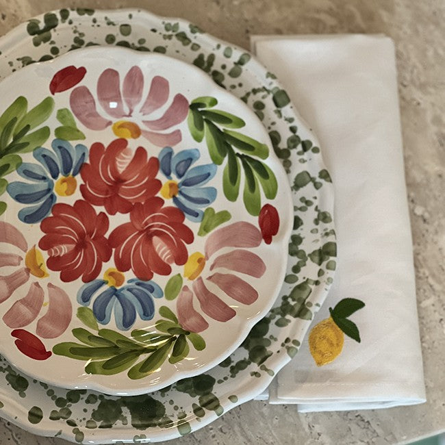 Assiette Campo 20 cm Rouge