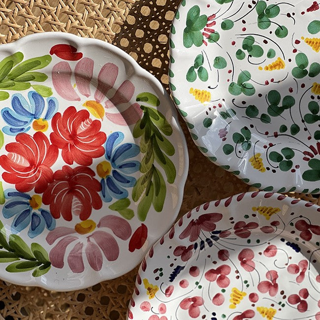 Assiette Campo 20 cm Rouge