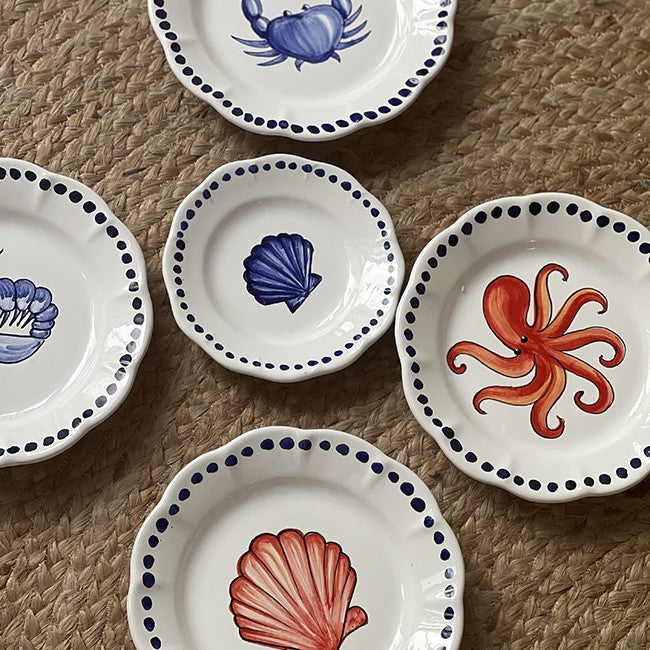Assiette Estate 16 cm Etoile de Mer Rouge