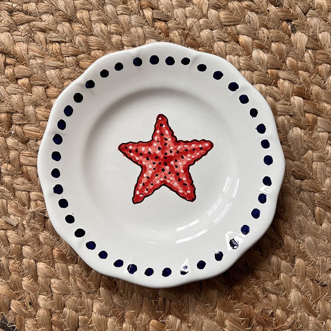 Assiette Estate 16 cm Etoile de Mer Rouge