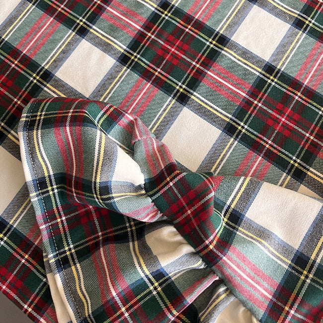 Christmas Tartan Tablecloth