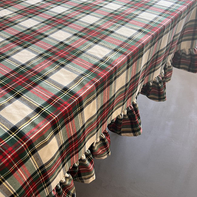 Christmas Tartan Tablecloth