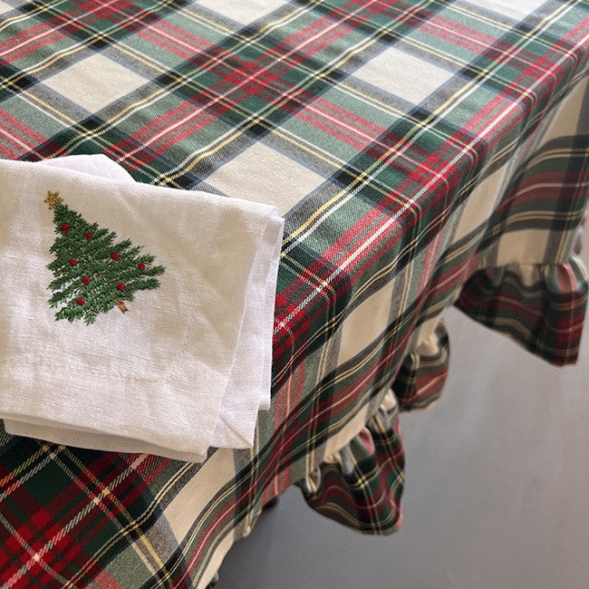 Nappe Tartan Noël