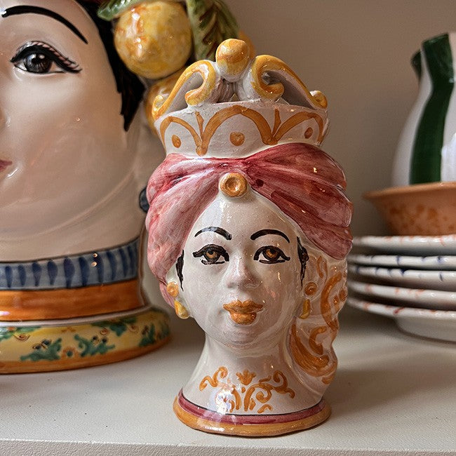Small vase Woman Man Pink