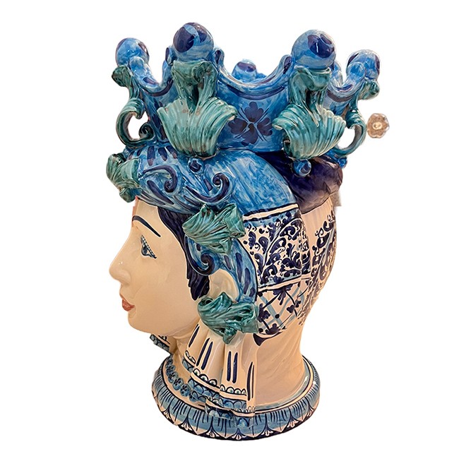 Grand vase Sicilien Corona femme