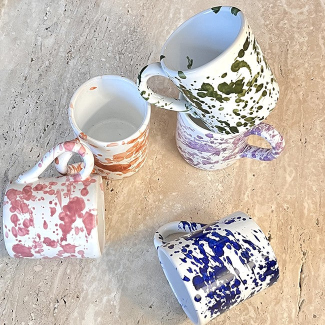 Mug Points Bleu Ciel