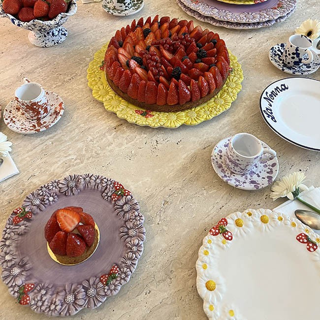 Nonna yellow plate 36cm