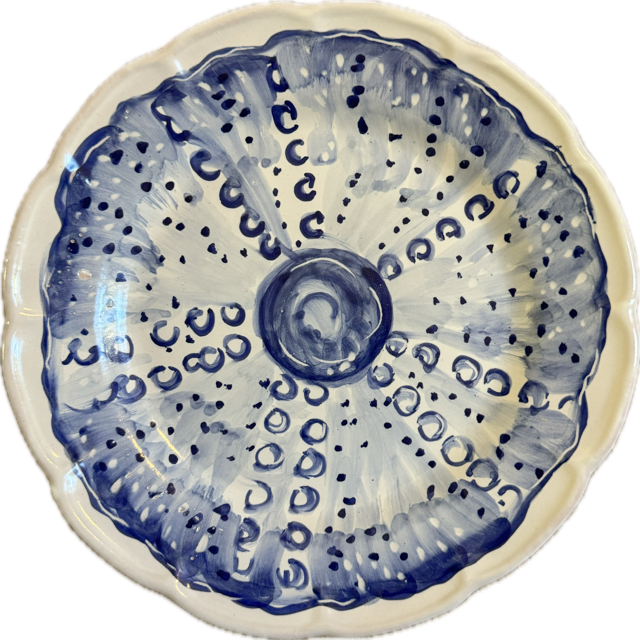 Assiette Mare 16 cm Oursin Bleu