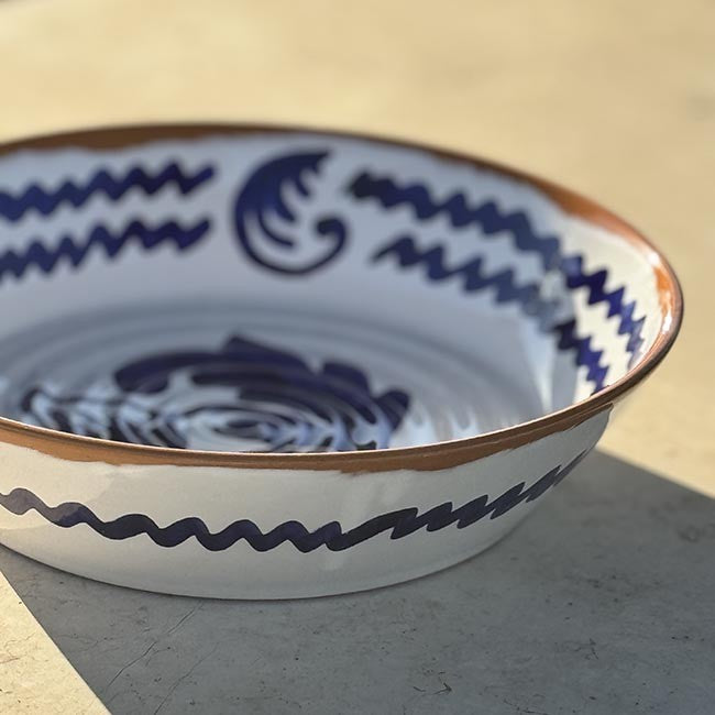 30cm Antica Blue Bowl