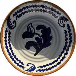 30cm Antica Blue Bowl