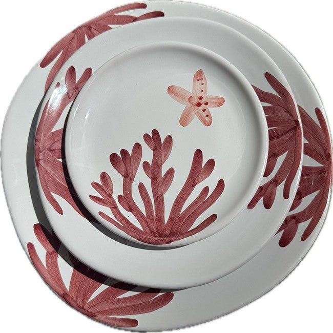 Corallo Plate 16 cm Bordeaux Coral