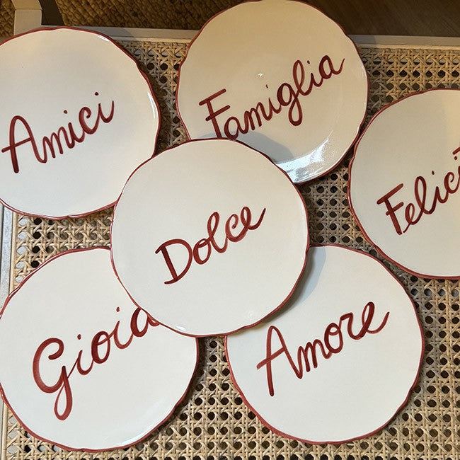 Set Bellissimo - 6 assiettes 20 cm