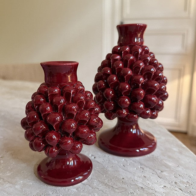 Pigna Bordeaux Candlestick - Small