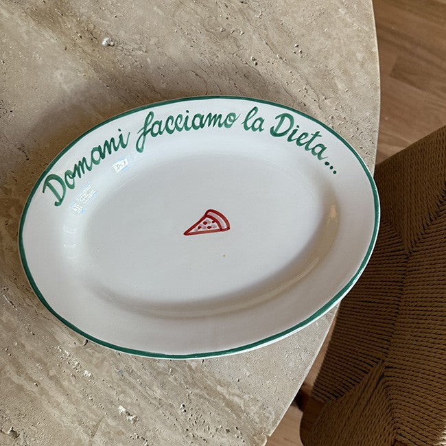 Plat Ovale 30cm - Domani facciamo la Dieta