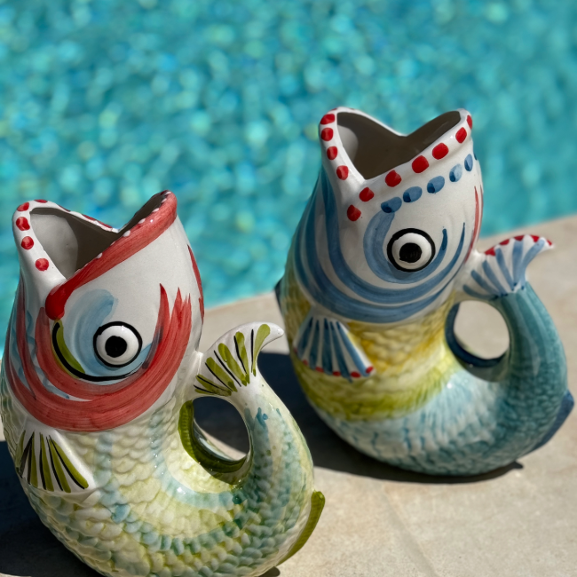 Carafe Paolo Poisson Vert