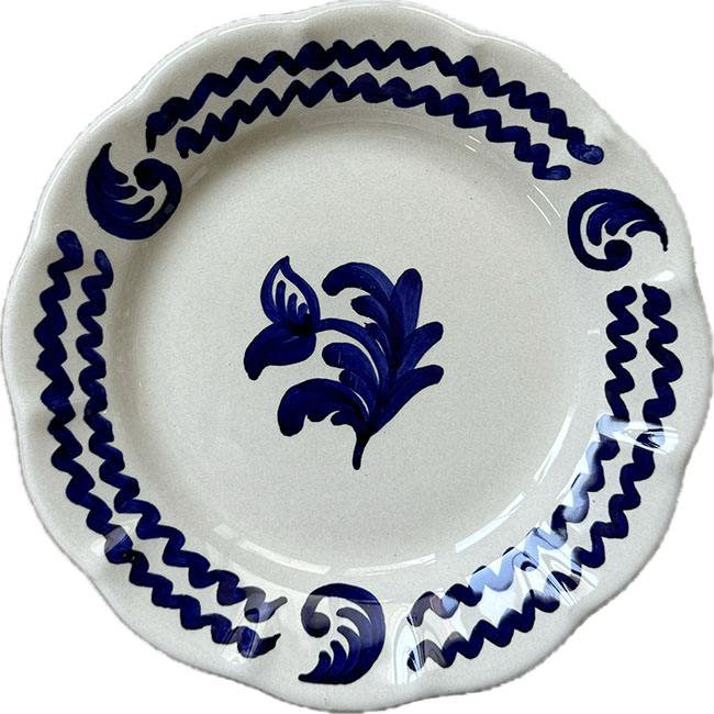 Antica 25cm Blue Plate