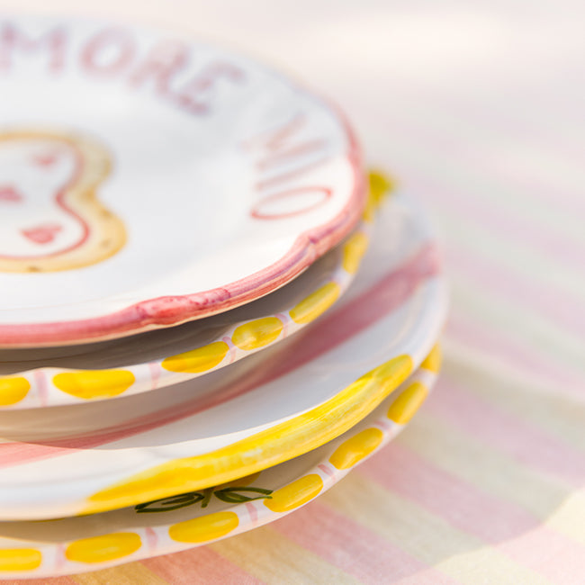 25 cm Lemon Plate POPOLO x BONTON