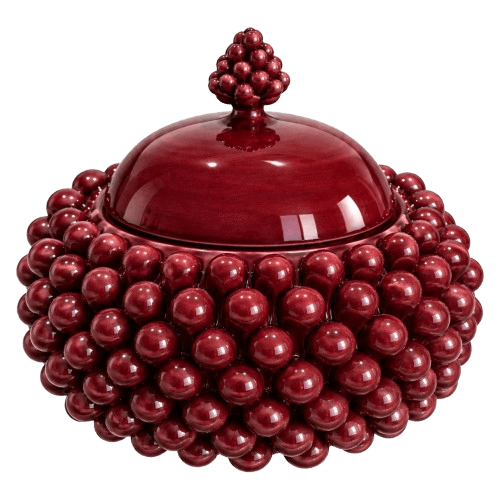 Boite biscottini pigna bordeaux
