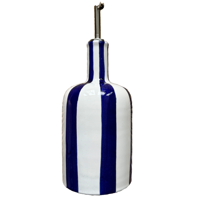 Bouteille Rayure Bleue
