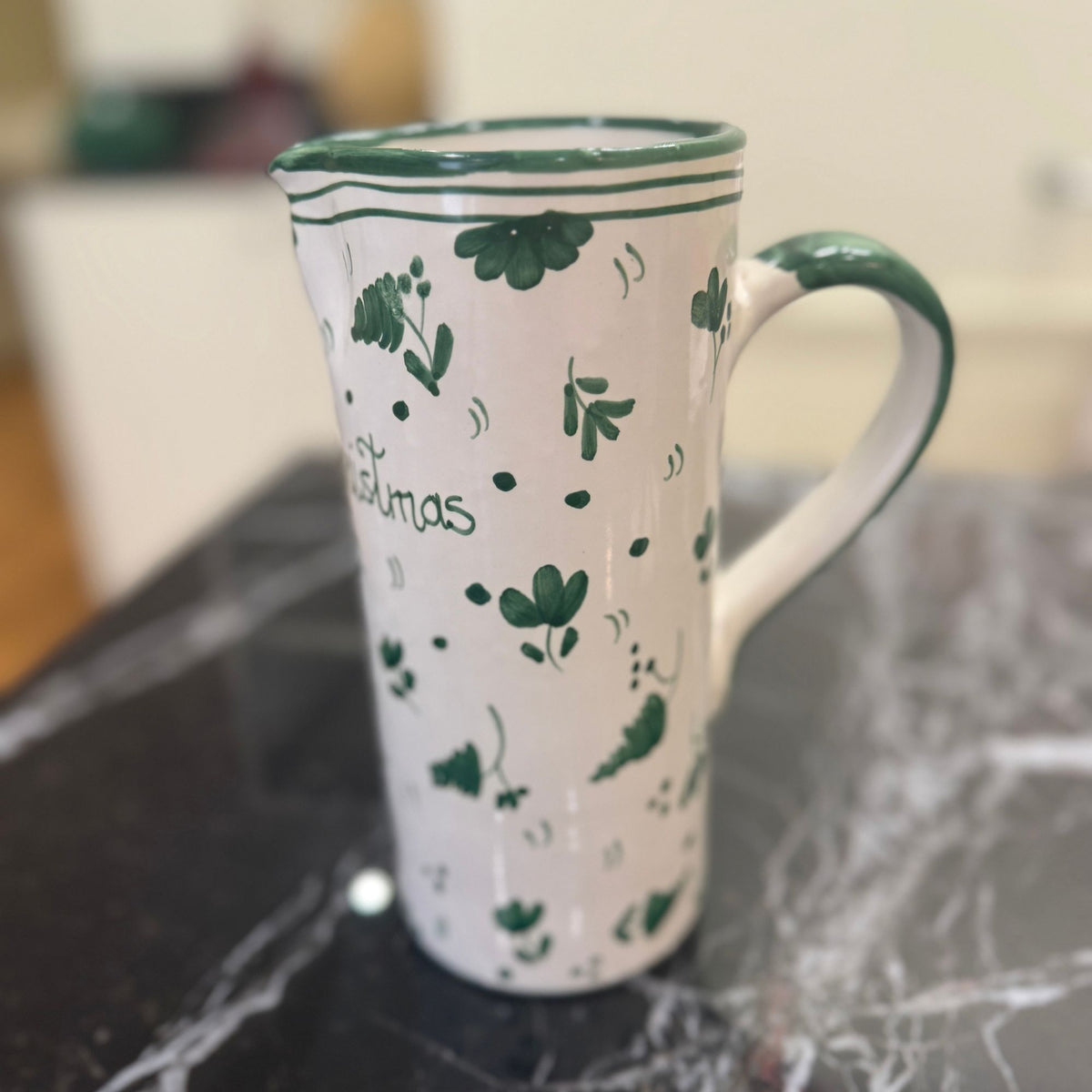 Carafe "It's Christmas Time" Vert