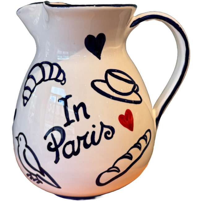 Carafe In Paris Bleu