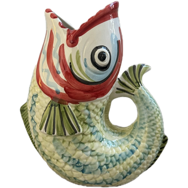 Carafe Paolo Poisson Vert