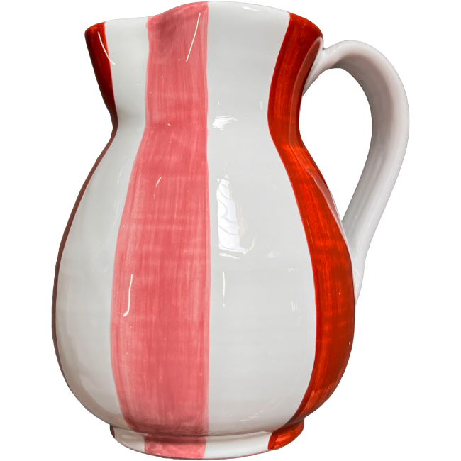 Carafe Rayure Rose 1L