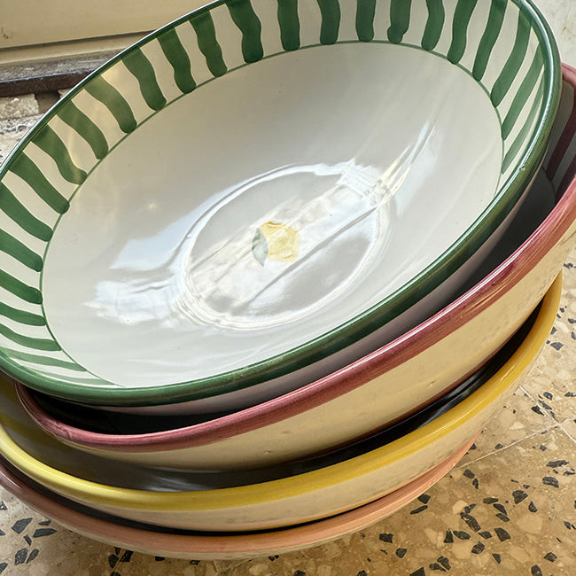 Saladier Capri Jaune 30 cm