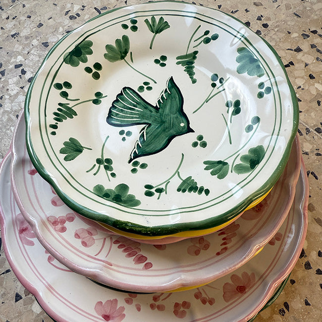 Green Colomba Plate 16 cm
