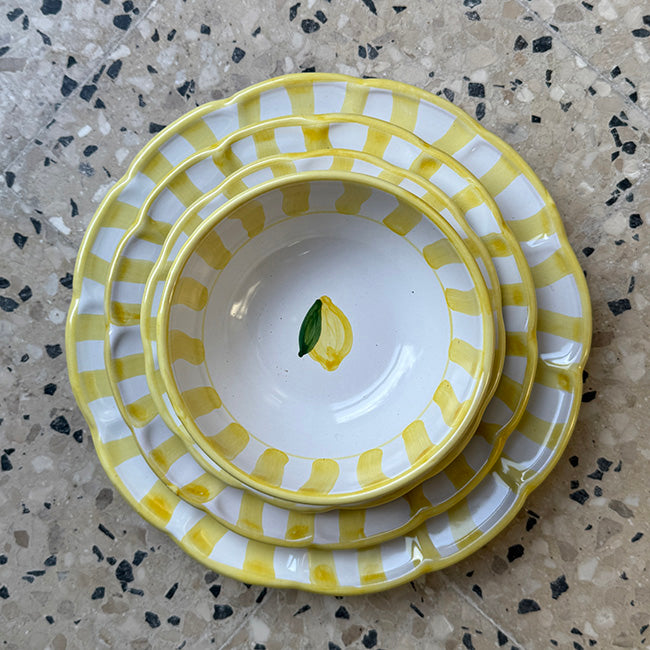 Bol Capri Jaune 14 cm