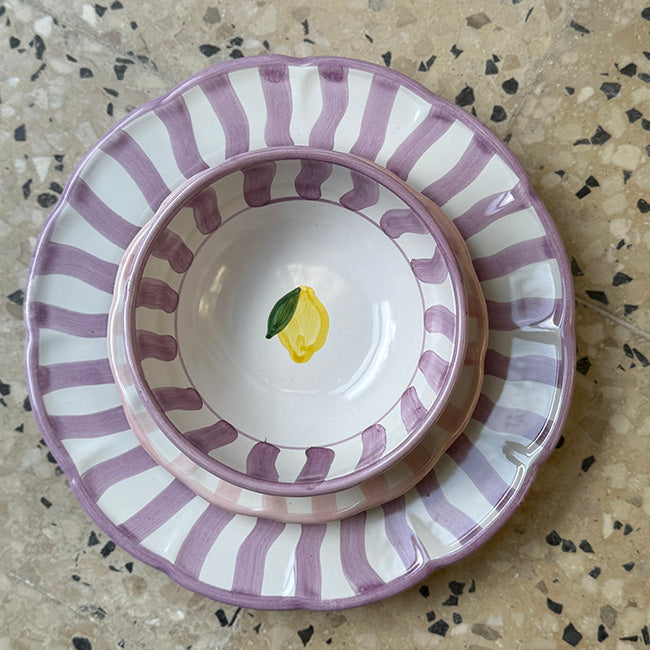 Bol Capri Bordeaux 14 cm