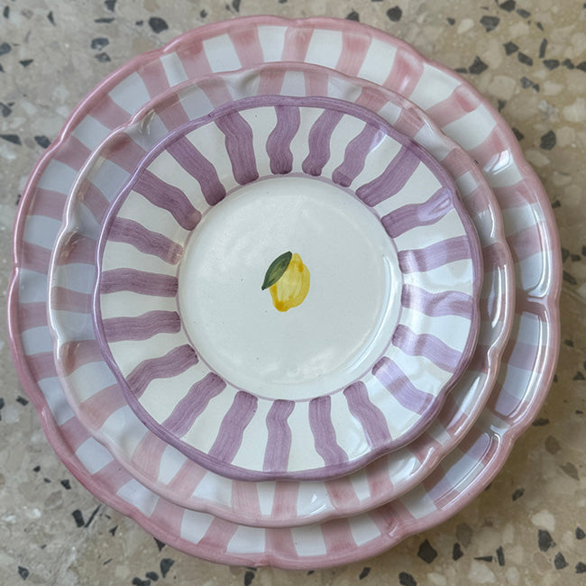 Capri Plate 16 cm Viola