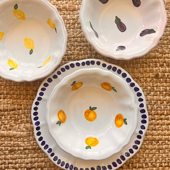 14 cm Mercato Eggplant Bowl