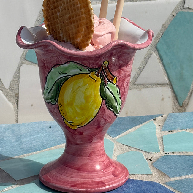 Coupe à glace Citron Rose