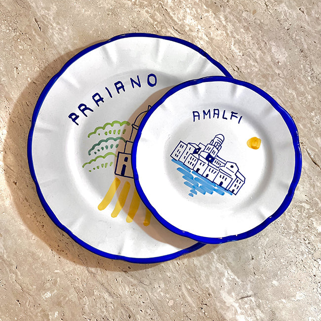 Amalfi Plate 20 cm Praiano