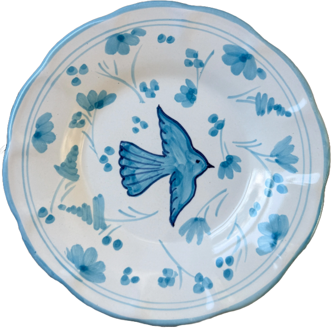 Assiette Colomba Turquoise 16 cm
