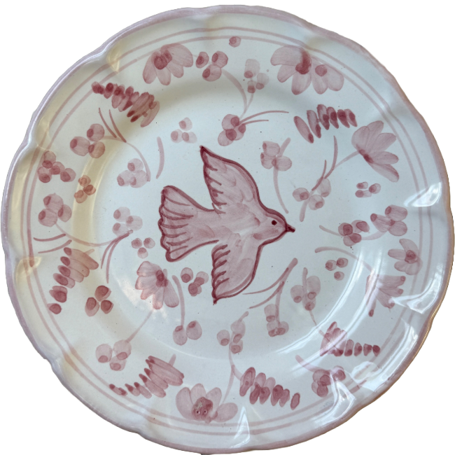 Colomba Rose Plate 20 cm