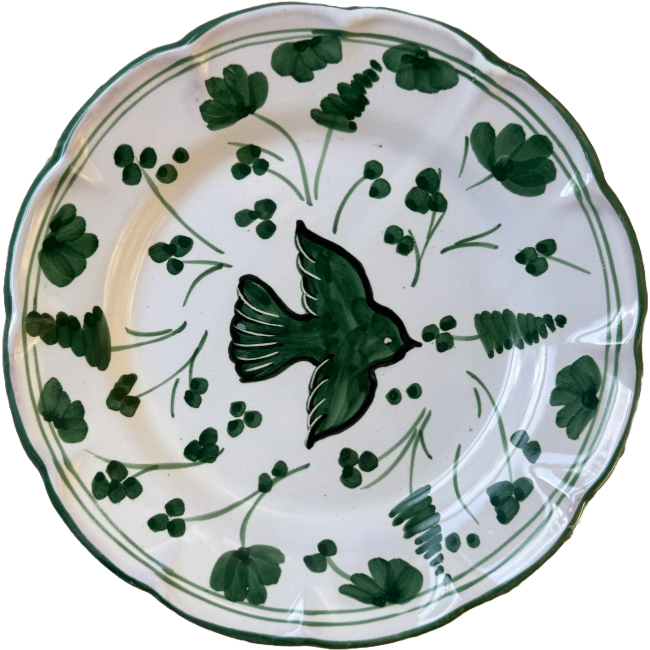 Assiette Colomba Verte 20 cm
