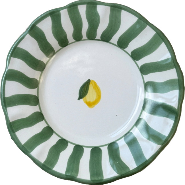 Assiette Capri Verte 16cm