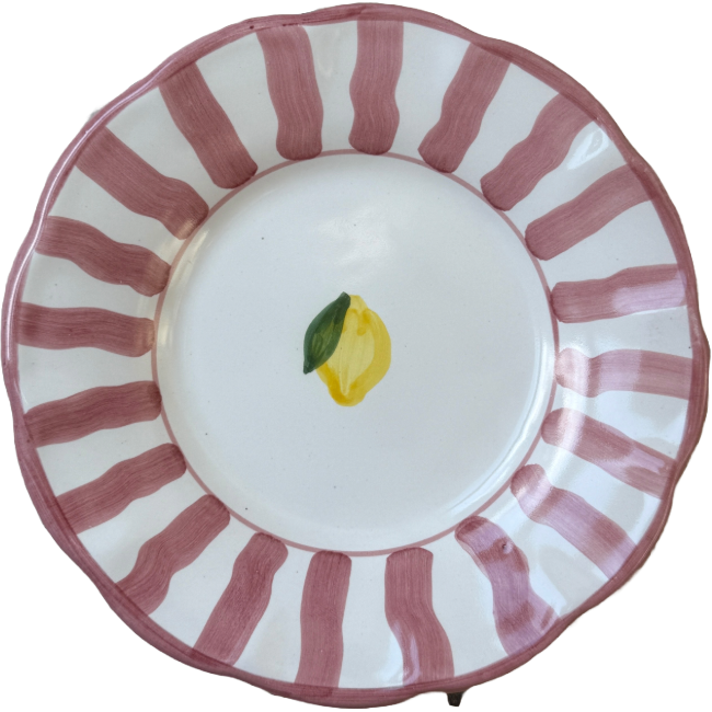 Assiette Capri Bordeaux 16 cm