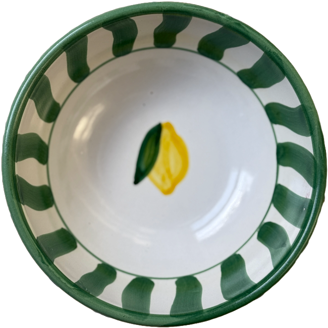 Capri Bowl 14cm Green