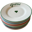 Set de 6 Assiettes  La Famiglia - 20 cm