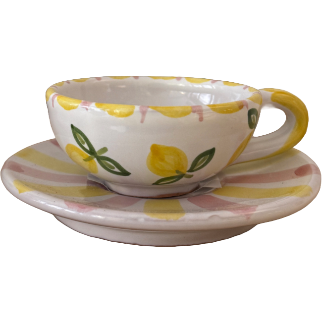 Tasse à Café Citron POPOLO x BONTON