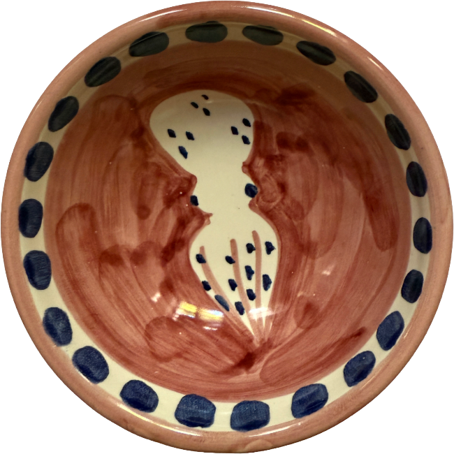 Amalfi Bowl 11 cm Pink Starfish
