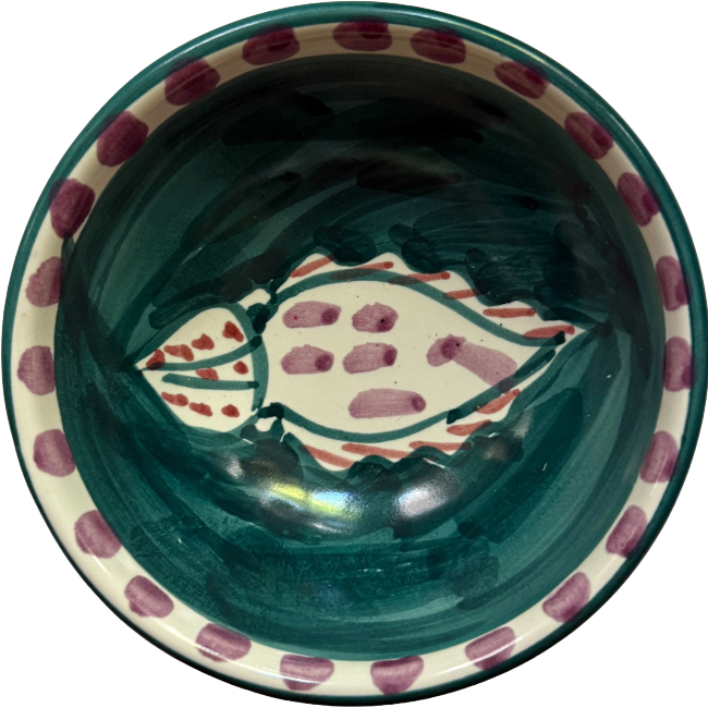 Bol Amalfi 11 cm Seiche Verte
