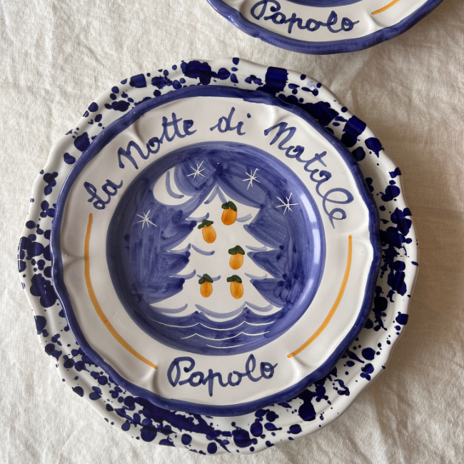 Assiette 20 cm La Notte Di Natale